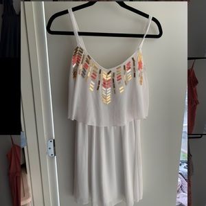 White dress